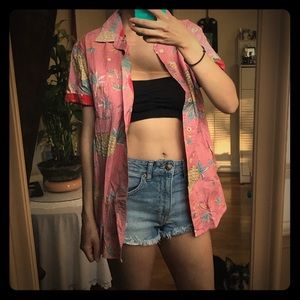 Mossimo Hawaiian Top